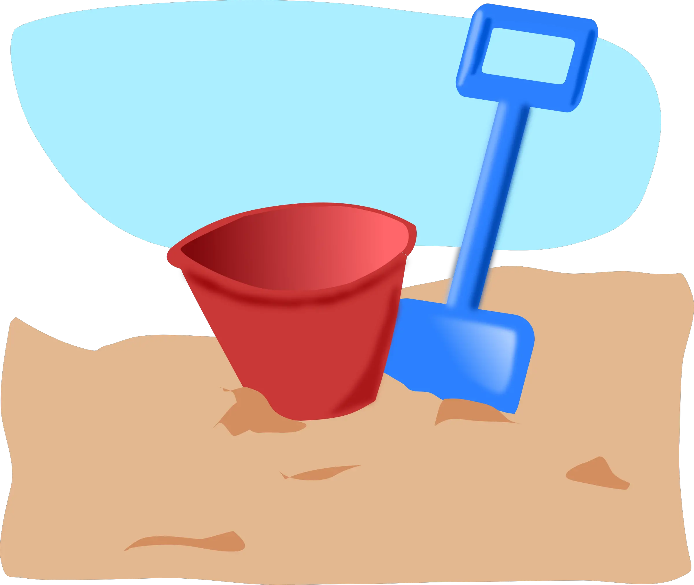Png Bucket And Spade Clipart Spade Png