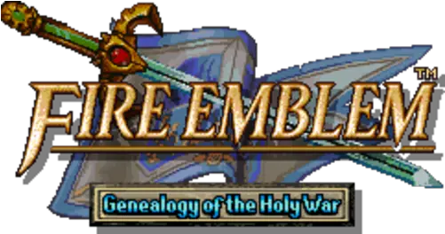 Genealogy Of The Holy War Pc Game Png Fire Emblem Logo Png