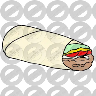 Burrito Picture For Classroom Therapy Use Great Burrito Png Burrito Icon