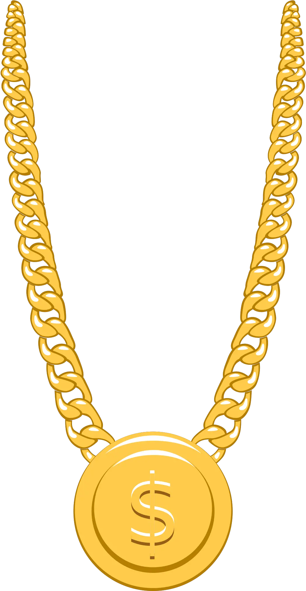 Gold Chain Vector Png