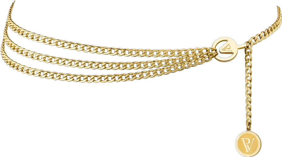 Gold Chain Png Cartoon