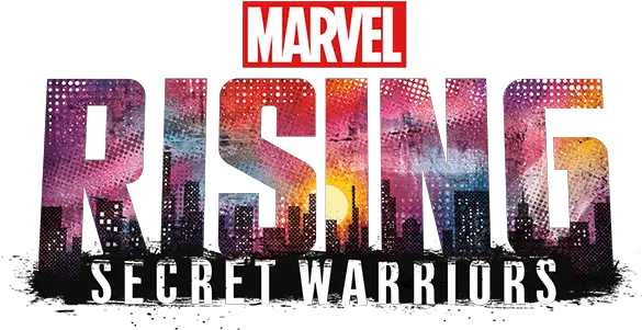 Marvel Rising Secret Warriors Superhuman Teens Hasbro Poster Png Marvel Logo Transparent