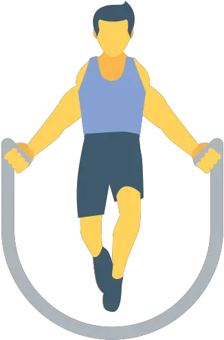 Sport Fitness Jump Rope Free Icon Of Flat Art Color Saltar Cuerda Png Jump Rope Png
