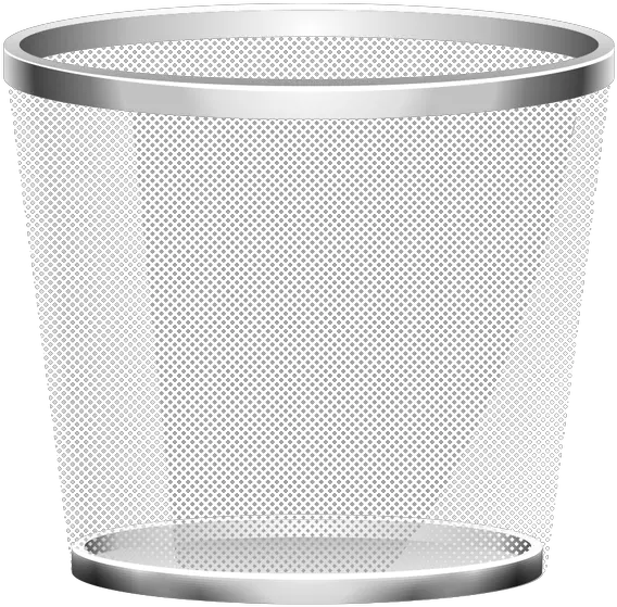 Glass Pattern Waste Container Png Trash Can Transparent