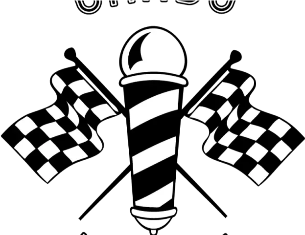 Barber Pole Vector Png Checkered Racing Flags Barber Pole Png