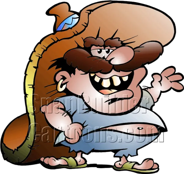 Fat Man Wearing Sombrero Fat Mexican Cartoon Character Mexican Man With Sombrero Png Fat Man Png