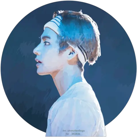 Taehyung Bts V Side Profile Png Download Original Size Taehyung Side Profile Taehyung Png