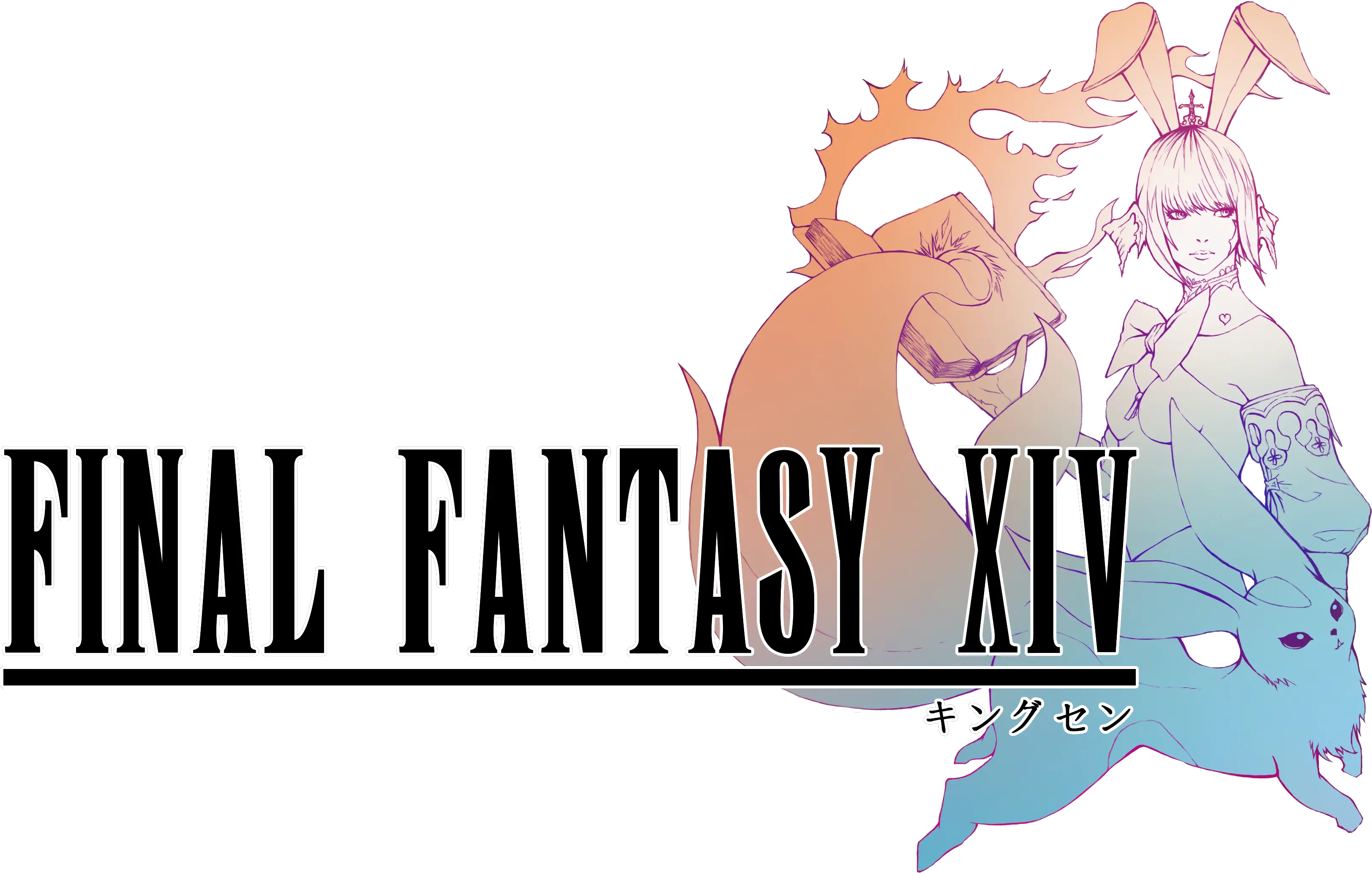 Drew My Summoner In A Ff Logo Style Final Fantasy Ix Logo Png Ff Logo