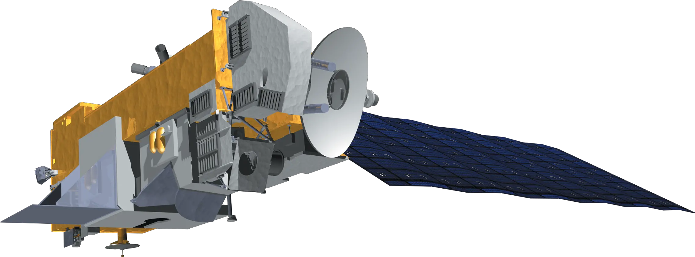 Aura Spacecraft Model Aura Satellite Transparent Background Png Aura Png