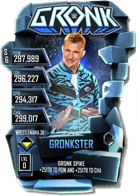 Rob Gronkowski Heroic Cards Wwe Supercard Png Rob Gronkowski Png