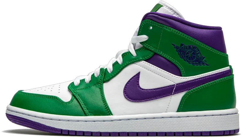 Jordan 1 Mid Incredible Hulk Png Logo