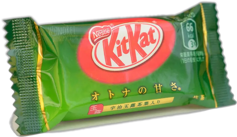 Wunorei Take A Bite Of Japan Japanese Kitkats Otona No Green Tea Kit Kat Transparent Png Kit Kat Png