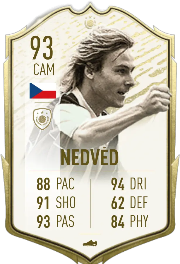 Fut Real Card Stats Cardstats Twitter Pavel Nedved Fifa 20 Png Prime Icon Moments