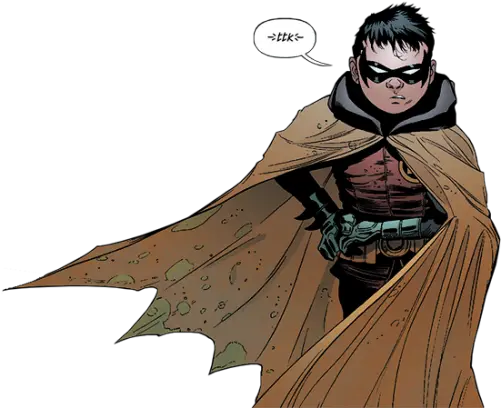 Download Damian Wayne As Robin In Batman And Mini Robin Damian Wayne Transparent Png Batman And Robin Png