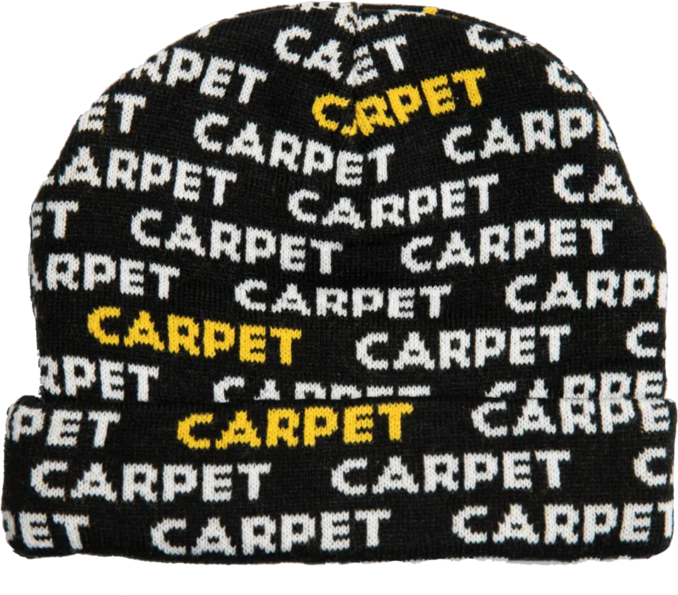 Repeat Logo Beanie U2014 Carpet Company Share For Share Png Beanie Transparent