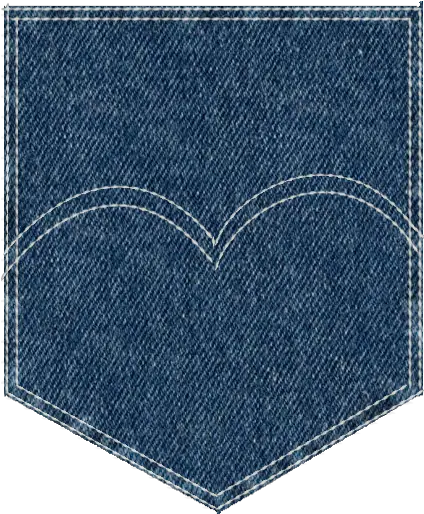Download Fabric Stitches Png Library Jeans Back Pocket Png Jean Pocket Png Stitches Png