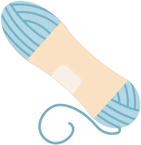 Blue Yarn Spool Flat Icon Carretel De Linha Png Yarn Ball Icon