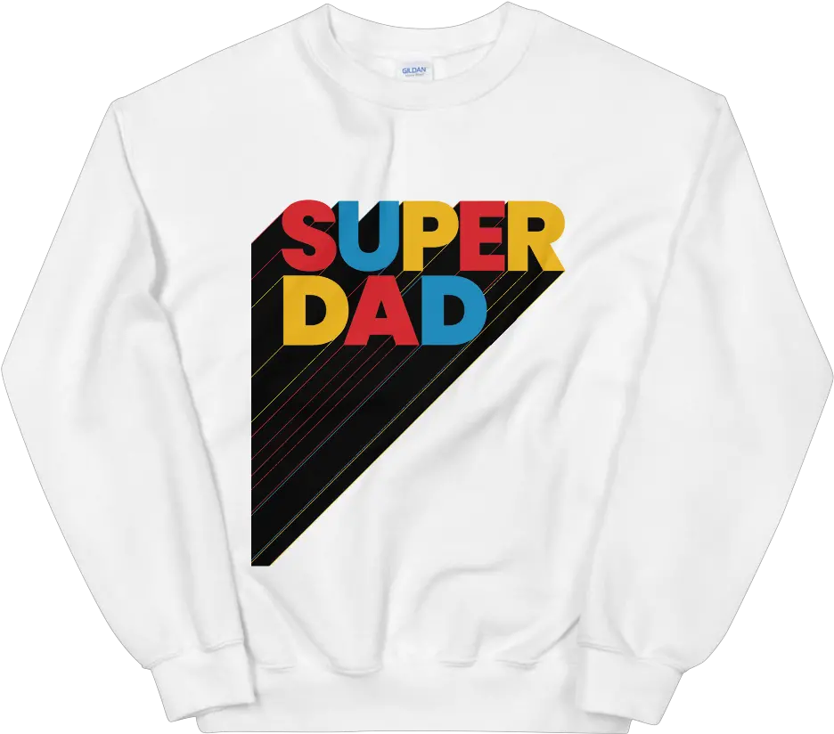 Buzzfeed Super Dad Fatheru0027s Day Sweatshirt Long Sleeve Png Buzzfeed Png