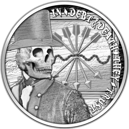 Silver Bullet Shield Complete Collection Silver Debt And Death Silver Coin Png Silver Shield Png