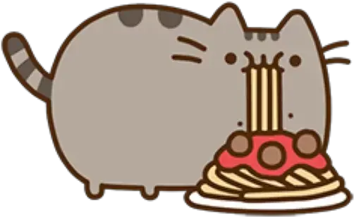 Download Food Carnivoran Kitten Pusheen Cat Free Pusheen Nuh Uh Png Kitten Transparent Background