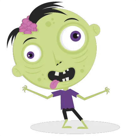 Download Female Zombie Cliparts Cute Halloween Zombie Cute Cartoon Zombie Face Png Zombie Transparent Background