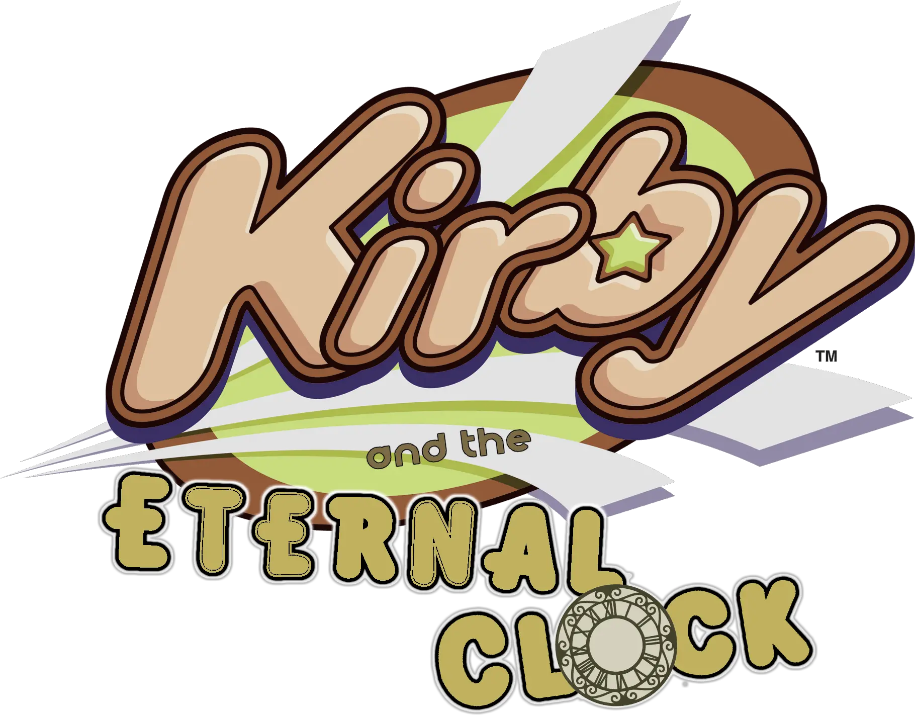Download Hd Kirby And The Eternal Clock Kirby Logo Png Kirby Face Png