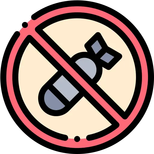 No Missile Free Signs Icons Do Not Touch Vector Png Missile Png