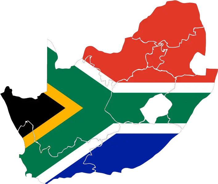 South Africa Map Flag South Africa Country Flag Png Africa Map Png