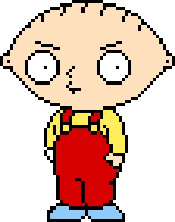Stewie Griffin Png Minecraft Family Guy Pixel Art Stewie Griffin Png