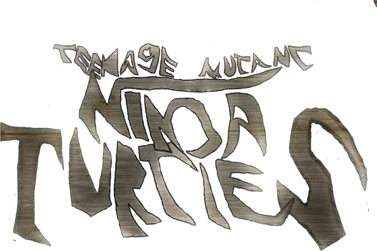 Tmnt Calligraphy Png Tmnt Logo Png