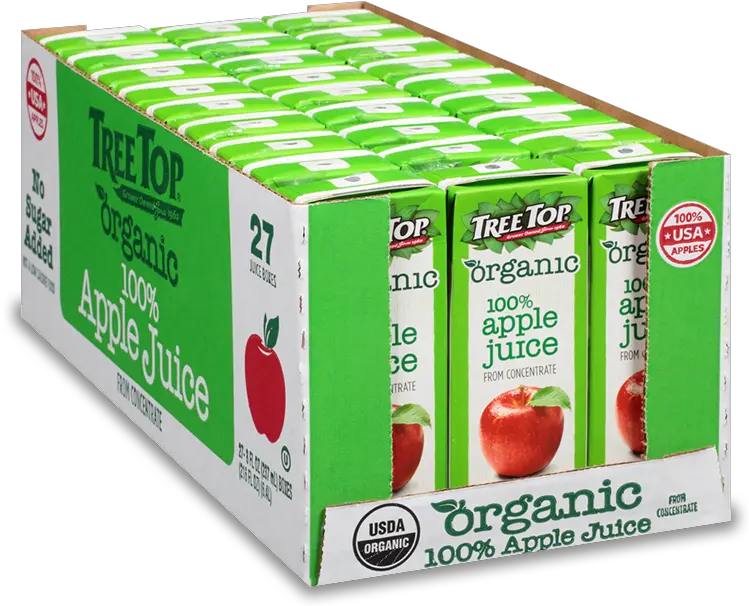 Organic Apple Juice Box 27 Pack Organic Apple Juice Box Png Juice Box Png