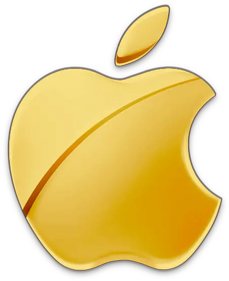 Fullscreen Page Gold Apple Logo Png Pictures Of Apple Logo