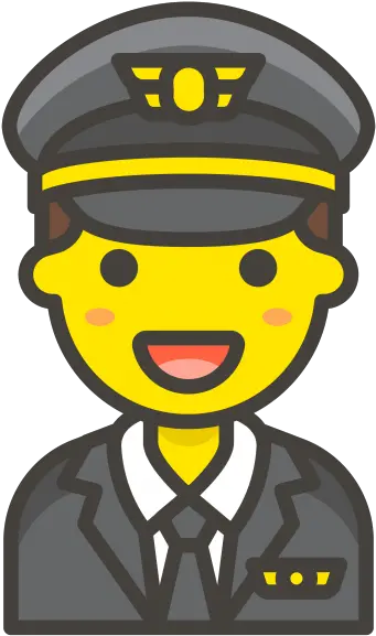 Man Emoji Man Cartoon Icon Png Pilot Png