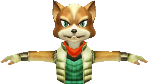 Gamecube Star Fox Adventures Fox Mccloud Arwing The Cartoon Png Fox Mccloud Png