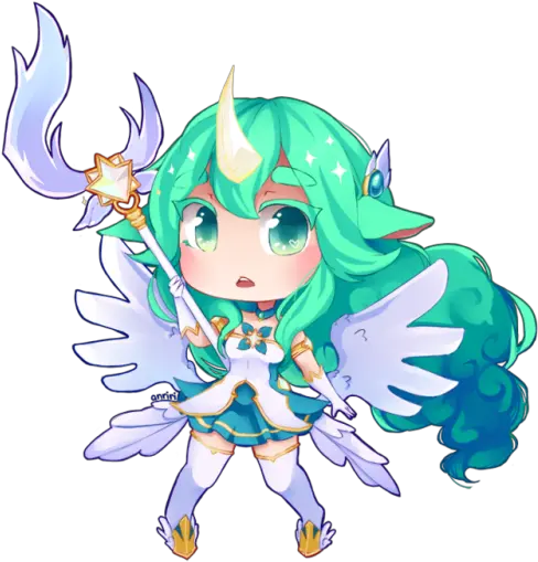 Download I Love Star Guardian Soraka So Much Omg Pixel Art Anime Chibi Pixel Art Png Omg Png