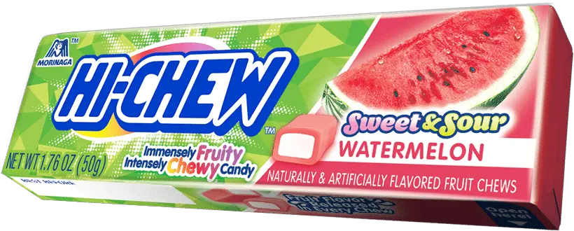 Hi Chew Watermelon 50g Hi Chew Watermelon Png Watermelon Transparent