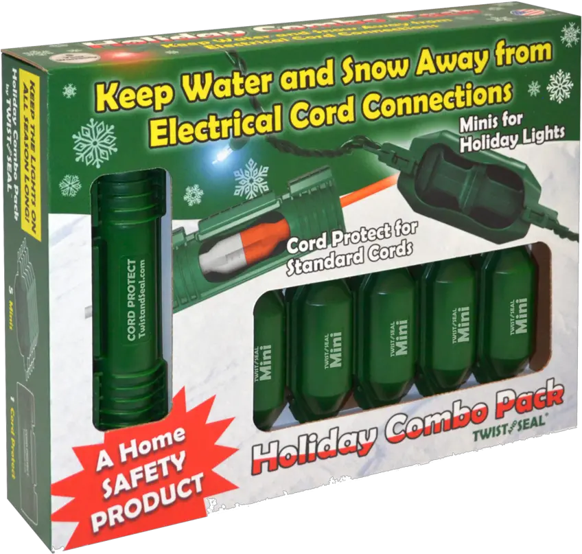 Twist And Seal Holiday Light Combo Safety Pack Holiday Holiday Png Holiday Lights Png