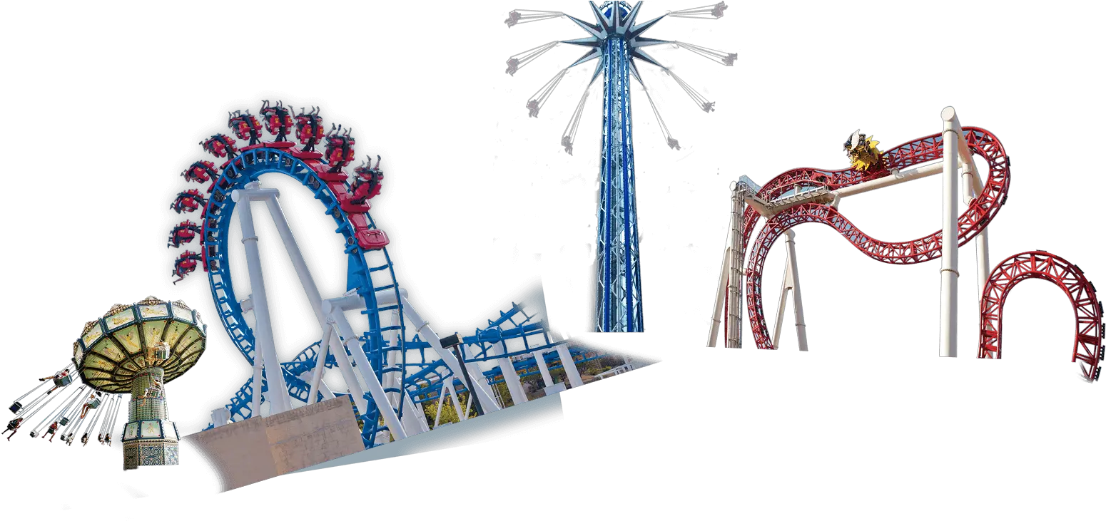 More Fun Amusement Park Roller Coaster Png Roller Coaster Png