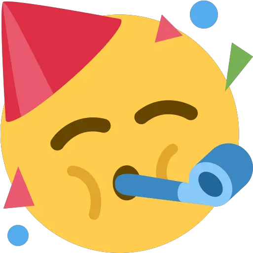 Partying Face Emoji Party Face Emoji Discord Png Fiesta Png