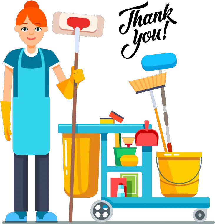 Thank You Yours Bond Cleaning Png Cleaners Thank Custodian Clipart Thank You Png