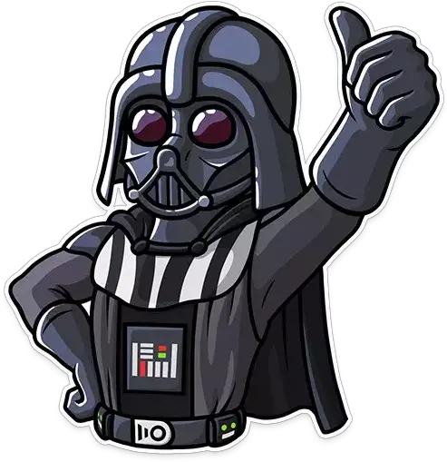 Amazoncom Top Stickers Of Movies Wastickerapps Appstore Stickers Darth Vader Whatsapp Png Stickers Png