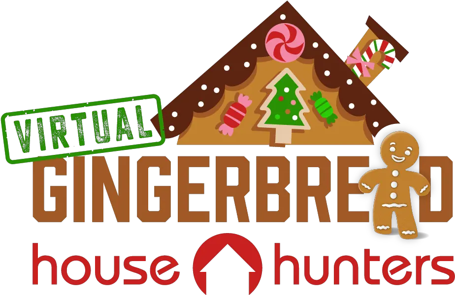 Virtual Gingerbread House Hunters With Kits Teambonding Build A Virtual Gingerbread House Png Holiday Party Icon