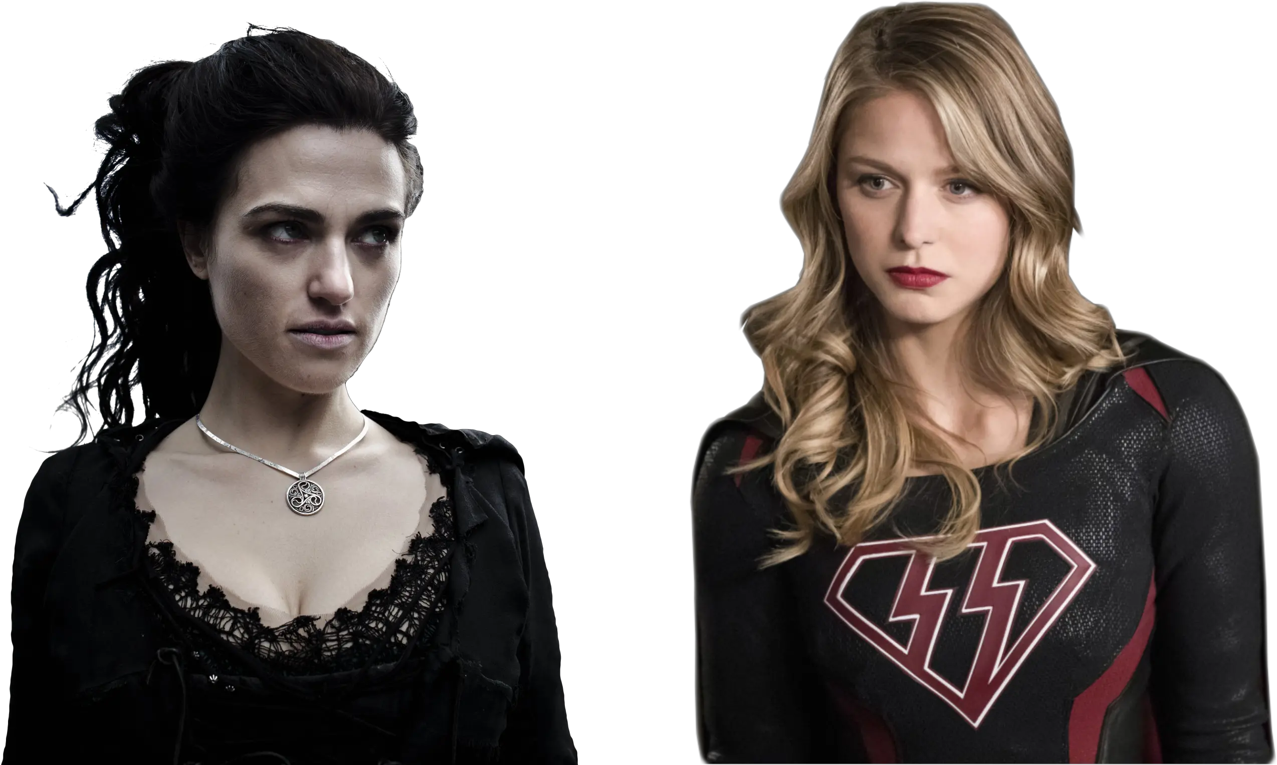 Katie Mcgrath Vs Melissa Benoist Celebbattles Melissa Benoist Supergirl Png Ana De Armas Icon