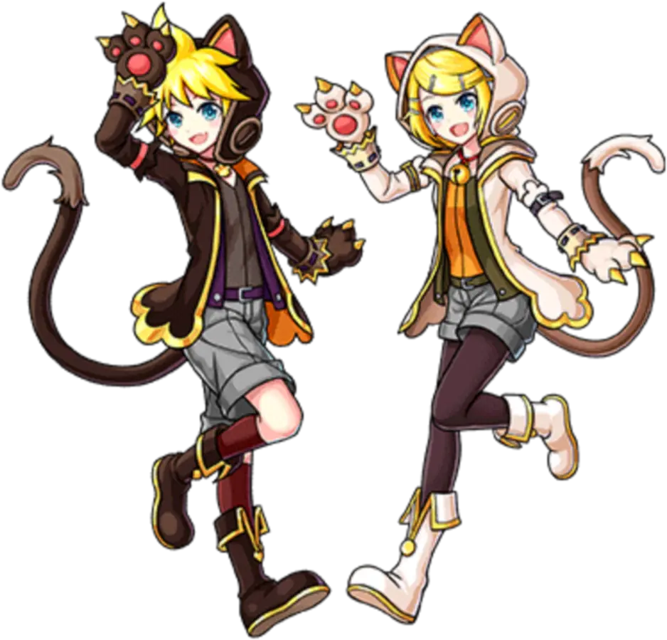 Vocaloid Kagamine Rin Len Neko Kagamine Rin Len Neko Png Rin Kagamine Icon