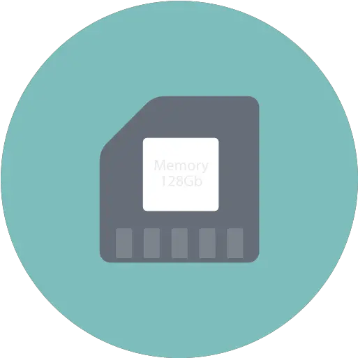 Data Memory Card Sd Storage Icon Technology Devices Png Memory Stick Icon