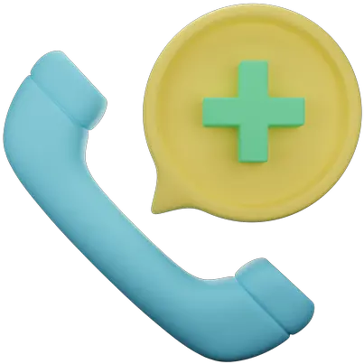 Premium Call Back 3d Illustration Download In Png Obj Or Medical Supply Contact Icon Pack