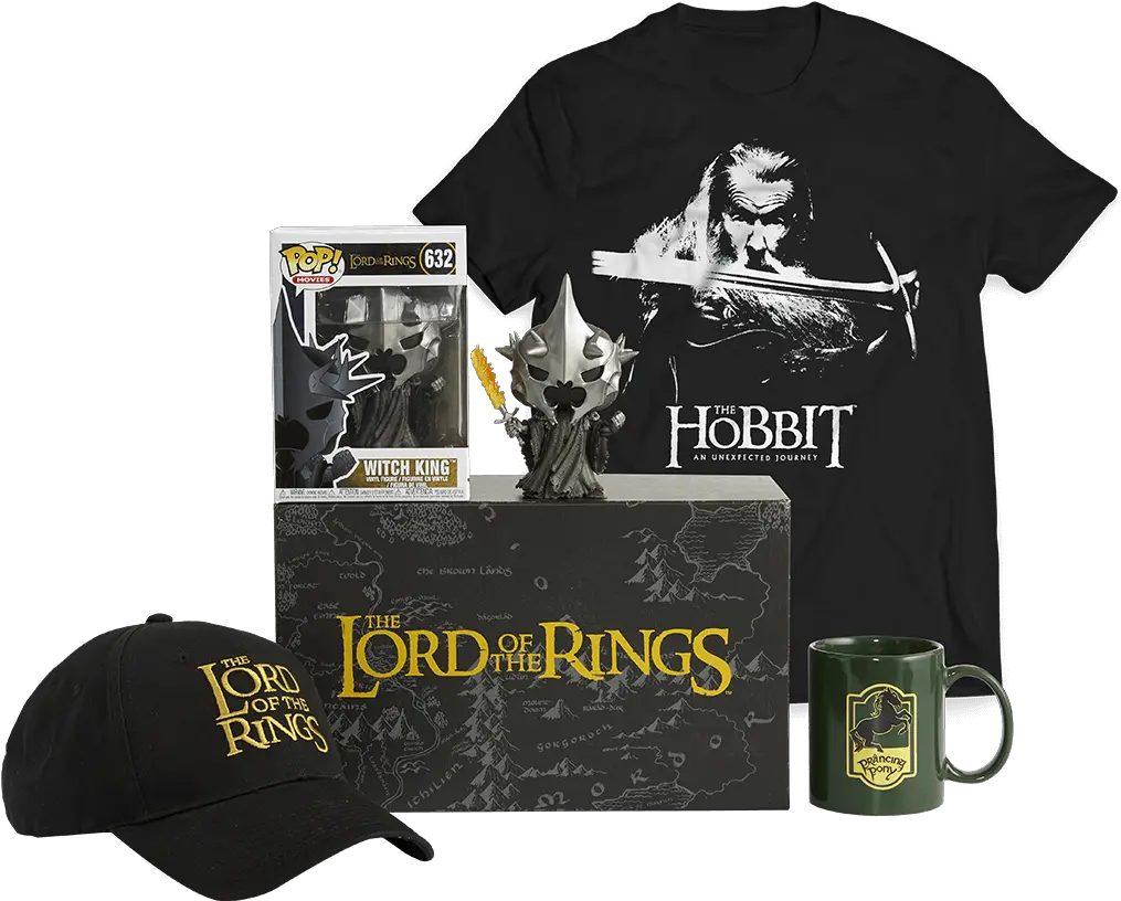 Official Box The Lord Of Rings Wootbox Lord Of The Rings Png Lord Of The Rings Png