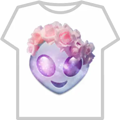 Pastel Galaxy Alien Emoji Transparent T Shirt Roblox Girl Aesthetic Png Alien Emoji Png