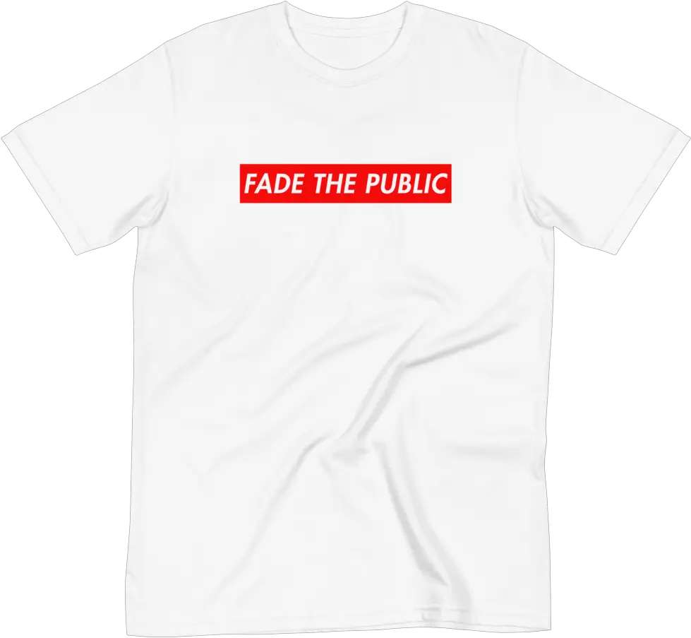 Fade The Public Title T Shirt Unisex Png Fade Transparent