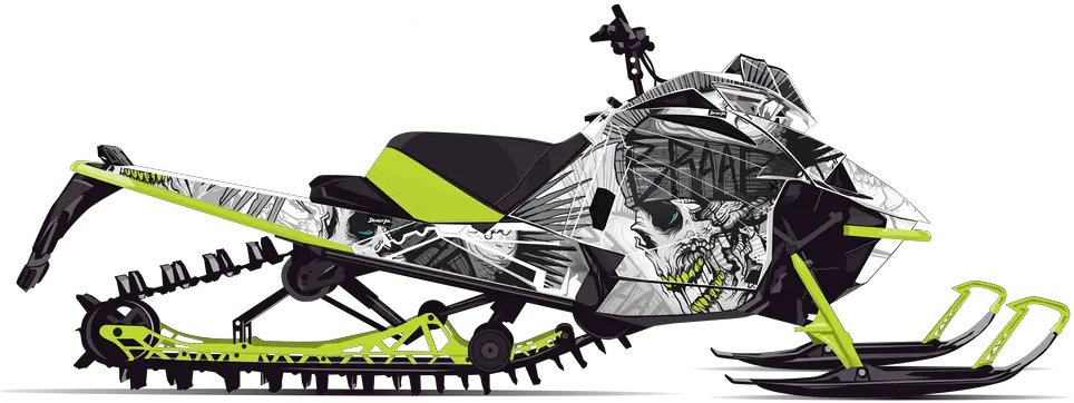 Arctic Cat Snowmobile Wraps Custom Arctic Cat M8000 2016 Png Artic Cat Logo